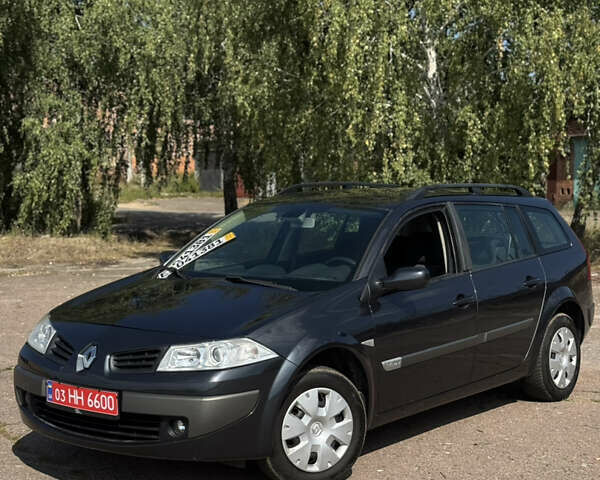 Рено Меган 2006 в Чернигове на Automoto.ua Серый Рено Меган, объемом двигателя 1.6 л и пробегом 208 тыс. км за 5650 $, фото 1 на Automoto.ua
