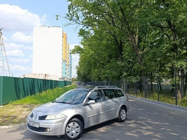 Сірий Рено Меган, об'ємом двигуна 1.6 л та пробігом 206 тис. км за 4600 $, фото 1 на Automoto.ua