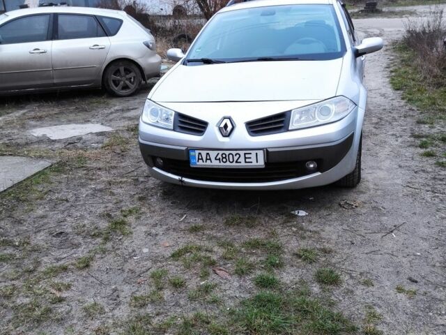 Серый Рено Меган, объемом двигателя 1.6 л и пробегом 192 тыс. км за 5200 $, фото 1 на Automoto.ua