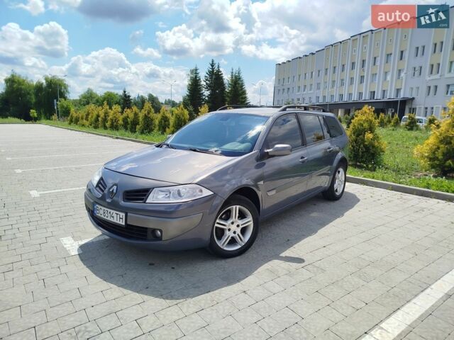 Серый Рено Меган, объемом двигателя 1.6 л и пробегом 333 тыс. км за 4100 $, фото 1 на Automoto.ua