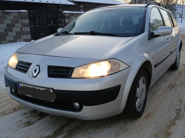 Серый Рено Меган, объемом двигателя 1.5 л и пробегом 250 тыс. км за 750 $, фото 1 на Automoto.ua