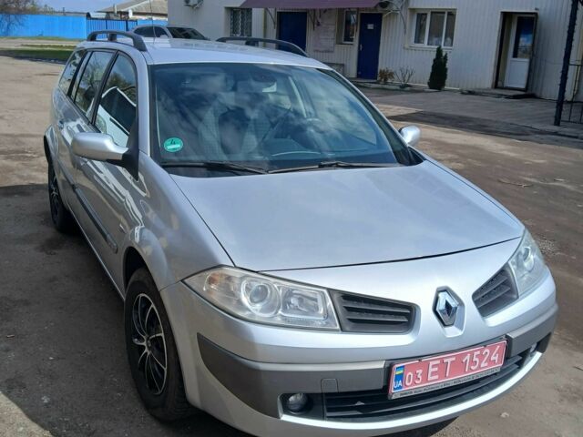 Сірий Рено Меган, об'ємом двигуна 1.6 л та пробігом 185 тис. км за 5800 $, фото 1 на Automoto.ua