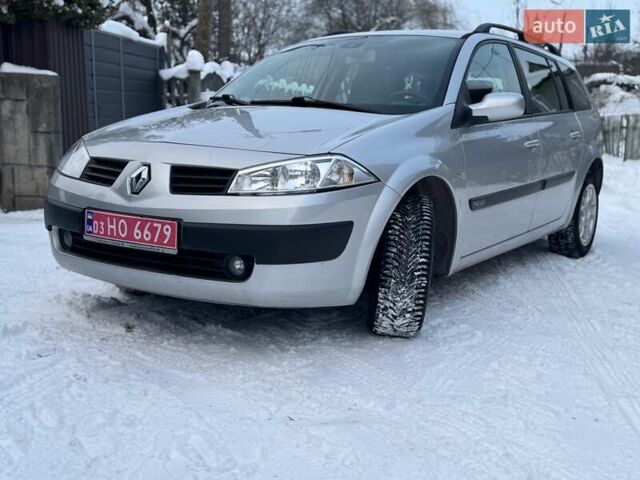 Сірий Рено Меган, об'ємом двигуна 1.4 л та пробігом 220 тис. км за 4600 $, фото 1 на Automoto.ua