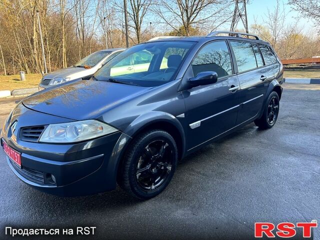 Серый Рено Меган, объемом двигателя 1.6 л и пробегом 230 тыс. км за 5600 $, фото 1 на Automoto.ua