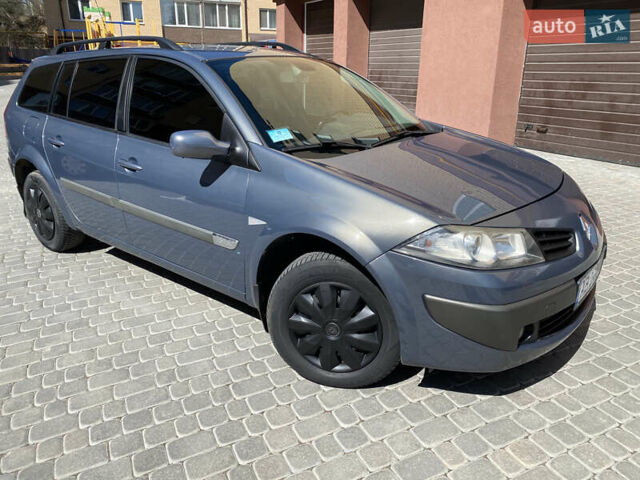 Сірий Рено Меган, об'ємом двигуна 1.6 л та пробігом 222 тис. км за 5500 $, фото 1 на Automoto.ua