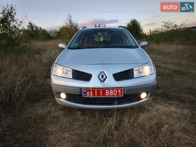 Сірий Рено Меган, об'ємом двигуна 1.6 л та пробігом 162 тис. км за 5550 $, фото 1 на Automoto.ua