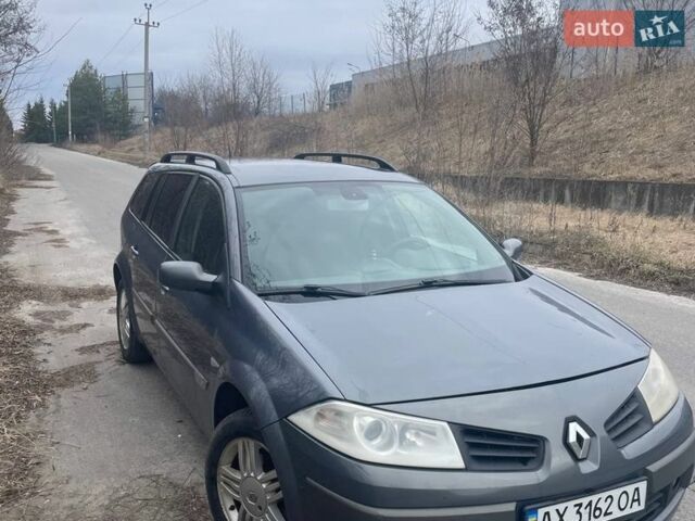 Серый Рено Меган, объемом двигателя 1.6 л и пробегом 270 тыс. км за 4800 $, фото 1 на Automoto.ua