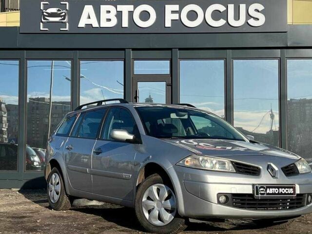 Серый Рено Меган, объемом двигателя 1.6 л и пробегом 224 тыс. км за 5790 $, фото 1 на Automoto.ua
