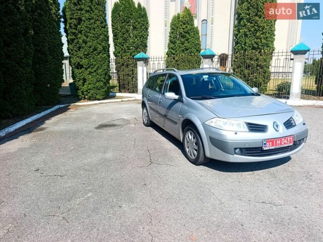 Сірий Рено Меган, об'ємом двигуна 1.6 л та пробігом 215 тис. км за 4850 $, фото 1 на Automoto.ua