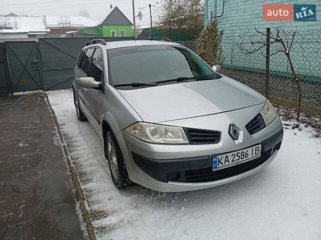 Сірий Рено Меган, об'ємом двигуна 1.5 л та пробігом 211 тис. км за 5499 $, фото 1 на Automoto.ua