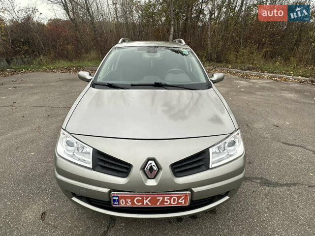 Серый Рено Меган, объемом двигателя 1.6 л и пробегом 179 тыс. км за 5300 $, фото 1 на Automoto.ua