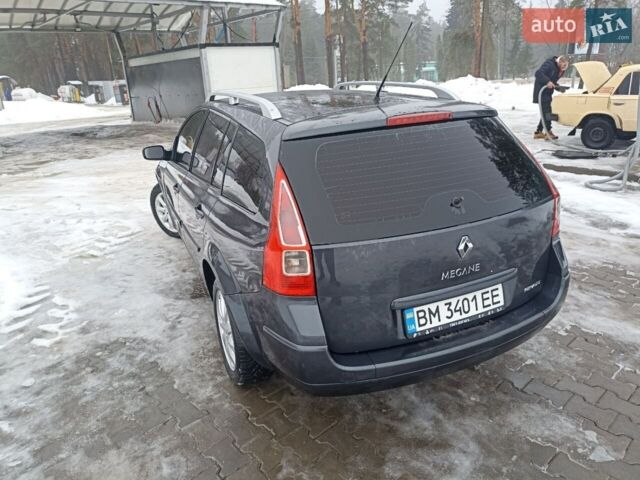Сірий Рено Меган, об'ємом двигуна 1.5 л та пробігом 209 тис. км за 5700 $, фото 1 на Automoto.ua