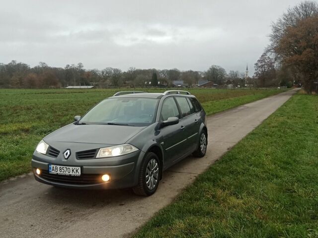Сірий Рено Меган, об'ємом двигуна 2 л та пробігом 222 тис. км за 5500 $, фото 1 на Automoto.ua