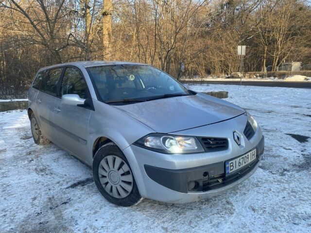 Сірий Рено Меган, об'ємом двигуна 1.6 л та пробігом 220 тис. км за 3999 $, фото 1 на Automoto.ua