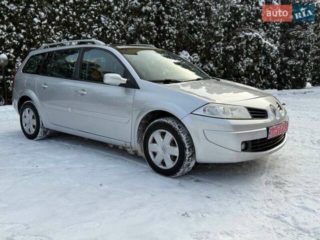 Серый Рено Меган, объемом двигателя 1.6 л и пробегом 274 тыс. км за 5650 $, фото 1 на Automoto.ua