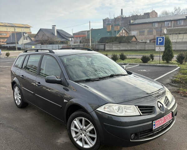 Серый Рено Меган, объемом двигателя 1.6 л и пробегом 215 тыс. км за 5400 $, фото 1 на Automoto.ua