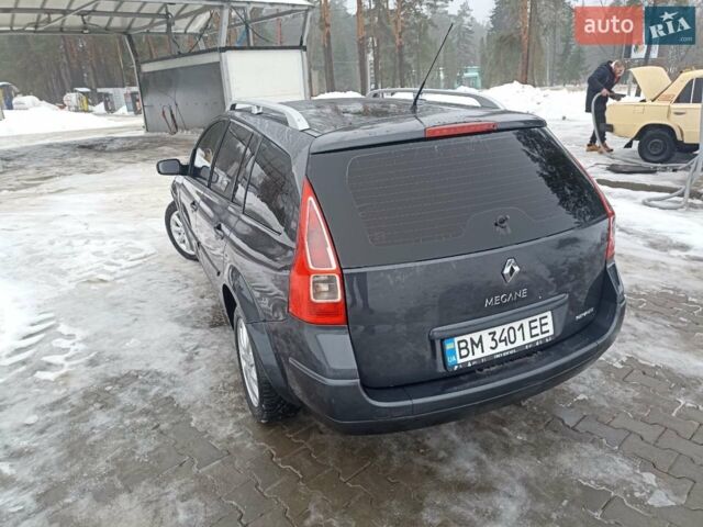 Сірий Рено Меган, об'ємом двигуна 1.5 л та пробігом 209 тис. км за 5700 $, фото 1 на Automoto.ua