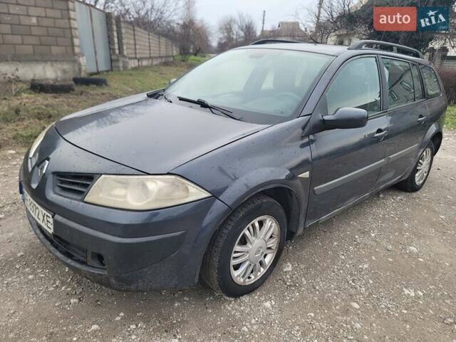 Сірий Рено Меган, об'ємом двигуна 1.5 л та пробігом 221 тис. км за 4200 $, фото 1 на Automoto.ua