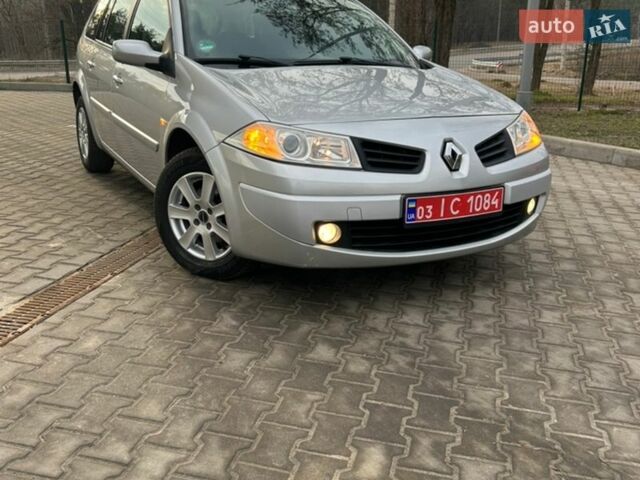 Сірий Рено Меган, об'ємом двигуна 1.6 л та пробігом 163 тис. км за 5850 $, фото 1 на Automoto.ua