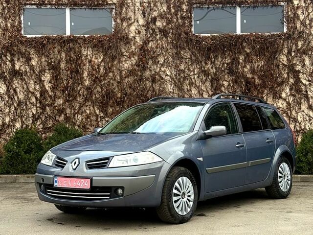 Сірий Рено Меган, об'ємом двигуна 1.6 л та пробігом 250 тис. км за 5500 $, фото 1 на Automoto.ua
