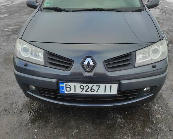 Сірий Рено Меган, об'ємом двигуна 1.6 л та пробігом 216 тис. км за 5900 $, фото 1 на Automoto.ua