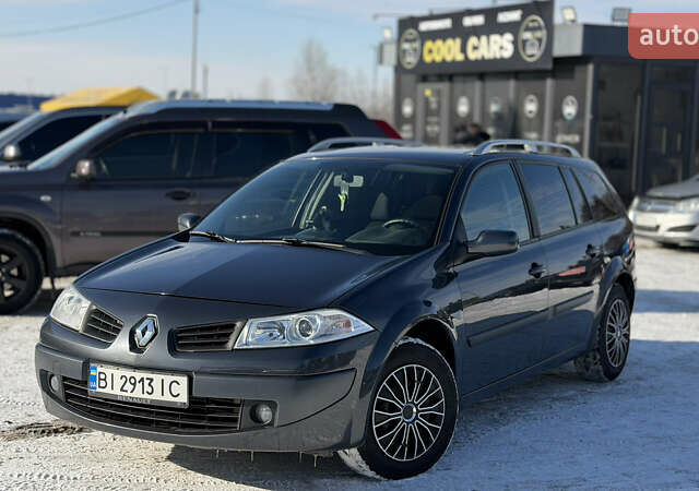 Серый Рено Меган, объемом двигателя 1.5 л и пробегом 230 тыс. км за 5300 $, фото 1 на Automoto.ua