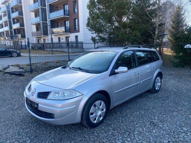 Серый Рено Меган, объемом двигателя 1.6 л и пробегом 193 тыс. км за 5499 $, фото 1 на Automoto.ua