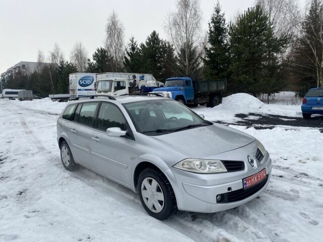 Серый Рено Меган, объемом двигателя 1.6 л и пробегом 193 тыс. км за 4650 $, фото 1 на Automoto.ua