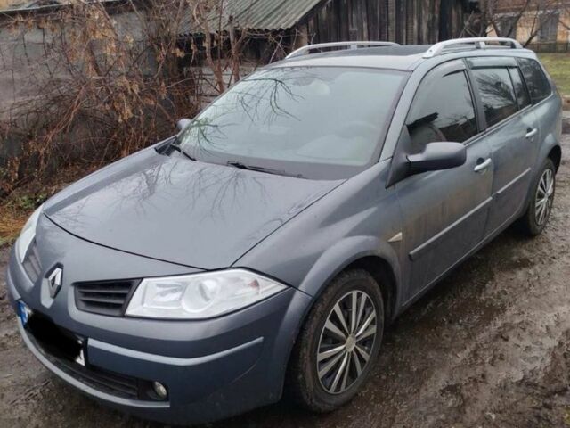 Серый Рено Меган, объемом двигателя 1.5 л и пробегом 358 тыс. км за 5000 $, фото 1 на Automoto.ua