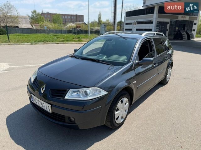 Сірий Рено Меган, об'ємом двигуна 1.6 л та пробігом 191 тис. км за 5400 $, фото 1 на Automoto.ua