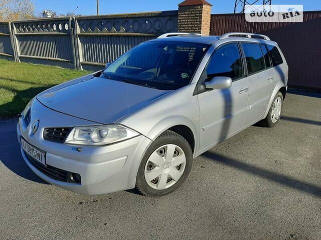 Серый Рено Меган, объемом двигателя 2 л и пробегом 186 тыс. км за 5999 $, фото 1 на Automoto.ua