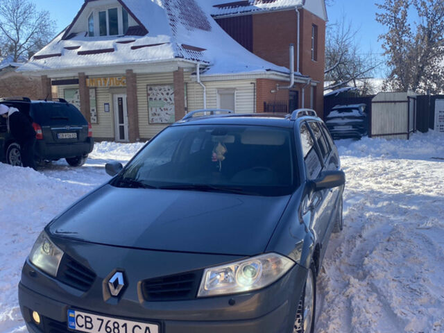 Сірий Рено Меган, об'ємом двигуна 1.6 л та пробігом 100 тис. км за 4800 $, фото 1 на Automoto.ua