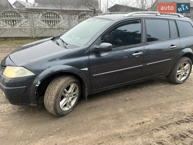 Сірий Рено Меган, об'ємом двигуна 1.9 л та пробігом 330 тис. км за 5500 $, фото 1 на Automoto.ua