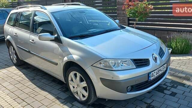 Сірий Рено Меган, об'ємом двигуна 1.6 л та пробігом 248 тис. км за 6000 $, фото 1 на Automoto.ua