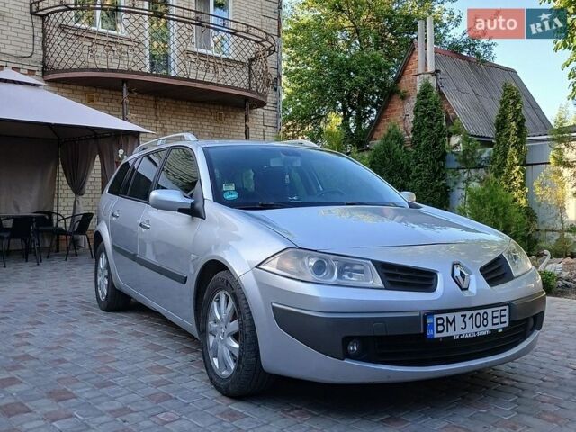 Серый Рено Меган, объемом двигателя 1.5 л и пробегом 205 тыс. км за 4999 $, фото 1 на Automoto.ua