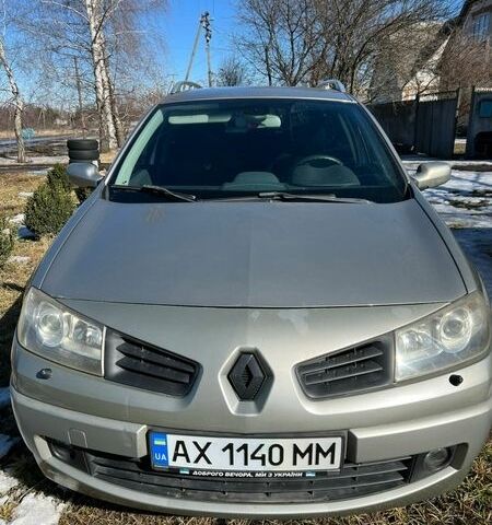 Сірий Рено Меган, об'ємом двигуна 1.6 л та пробігом 180 тис. км за 5500 $, фото 1 на Automoto.ua