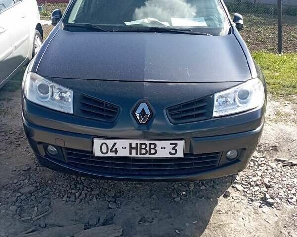 Серый Рено Меган, объемом двигателя 2 л и пробегом 201 тыс. км за 6200 $, фото 1 на Automoto.ua