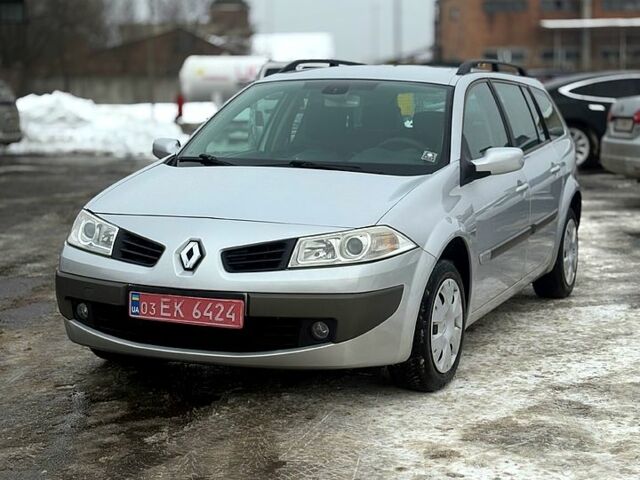 Сірий Рено Меган, об'ємом двигуна 1.6 л та пробігом 201 тис. км за 5350 $, фото 1 на Automoto.ua