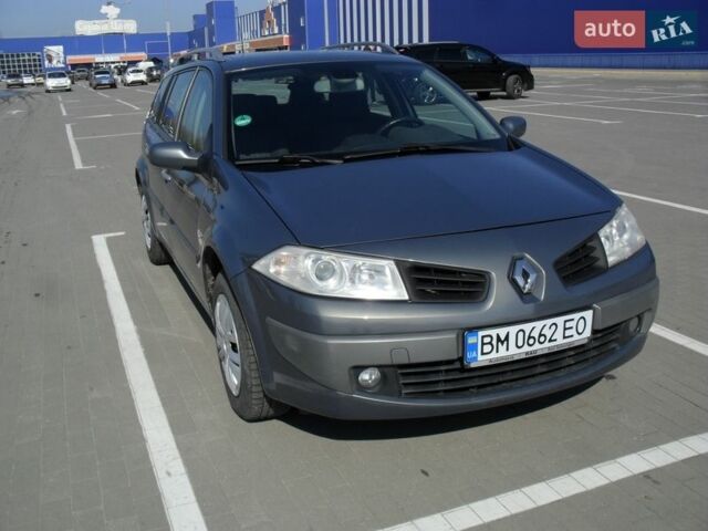 Сірий Рено Меган, об'ємом двигуна 1.6 л та пробігом 154 тис. км за 5550 $, фото 1 на Automoto.ua