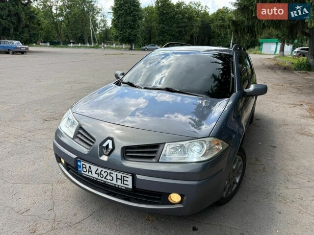 Сірий Рено Меган, об'ємом двигуна 1.6 л та пробігом 258 тис. км за 6100 $, фото 1 на Automoto.ua