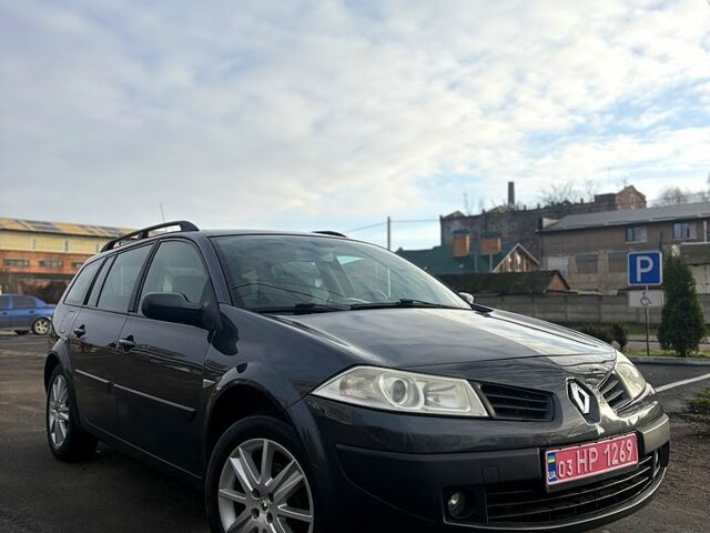Сірий Рено Меган, об'ємом двигуна 1.6 л та пробігом 215 тис. км за 5400 $, фото 1 на Automoto.ua