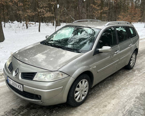 Серый Рено Меган, объемом двигателя 1.6 л и пробегом 308 тыс. км за 5200 $, фото 1 на Automoto.ua