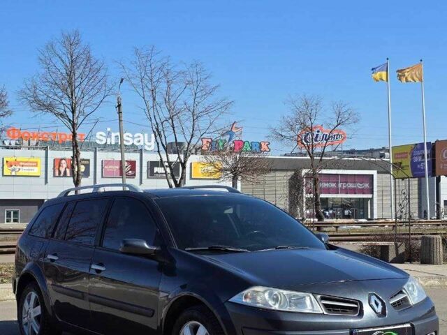 Серый Рено Меган, объемом двигателя 2 л и пробегом 166 тыс. км за 6499 $, фото 1 на Automoto.ua
