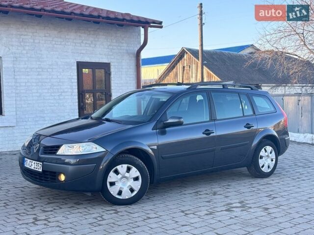 Сірий Рено Меган, об'ємом двигуна 1.6 л та пробігом 161 тис. км за 5699 $, фото 1 на Automoto.ua