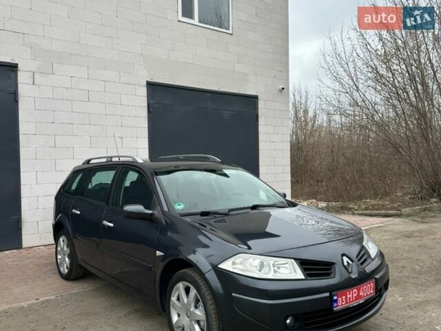 Серый Рено Меган, объемом двигателя 1.6 л и пробегом 170 тыс. км за 5999 $, фото 1 на Automoto.ua
