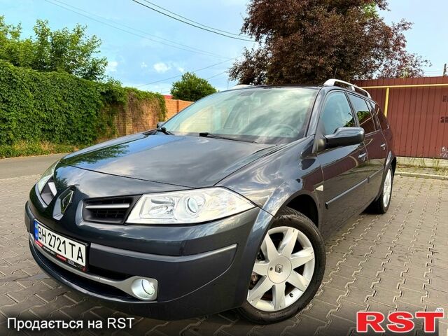 Серый Рено Меган, объемом двигателя 2 л и пробегом 224 тыс. км за 5900 $, фото 1 на Automoto.ua