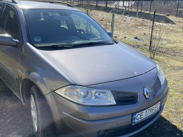 Серый Рено Меган, объемом двигателя 1.6 л и пробегом 220 тыс. км за 5011 $, фото 1 на Automoto.ua