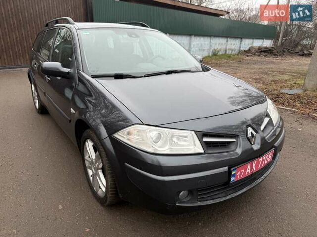 Сірий Рено Меган, об'ємом двигуна 1.6 л та пробігом 212 тис. км за 5990 $, фото 1 на Automoto.ua