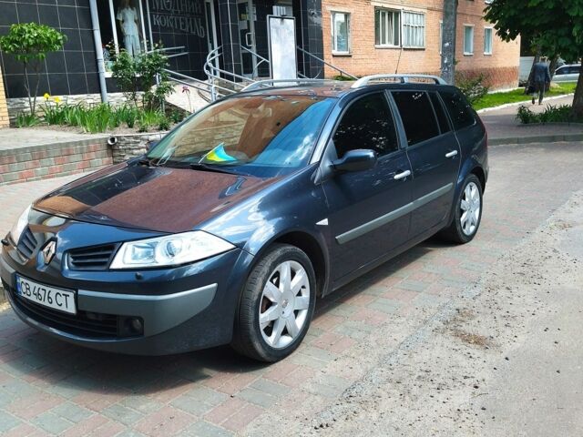 Серый Рено Меган, объемом двигателя 1.6 л и пробегом 335 тыс. км за 5550 $, фото 1 на Automoto.ua