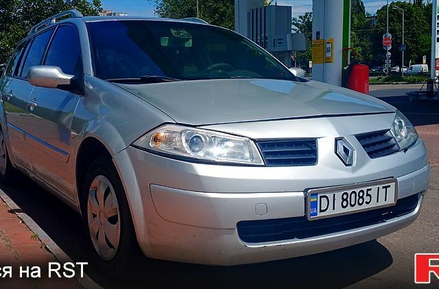 Серый Рено Меган, объемом двигателя 1.5 л и пробегом 280 тыс. км за 4800 $, фото 1 на Automoto.ua